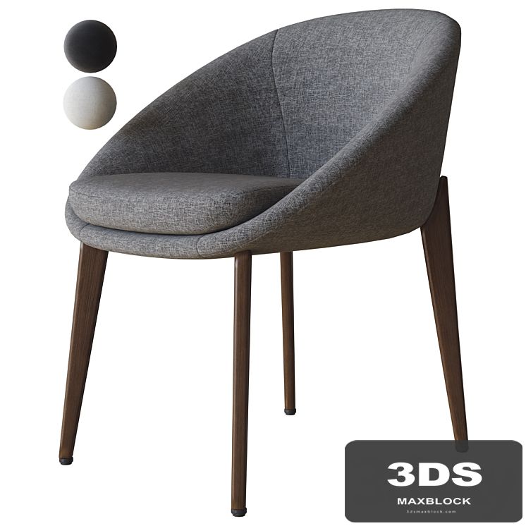 lido dining chair minotti