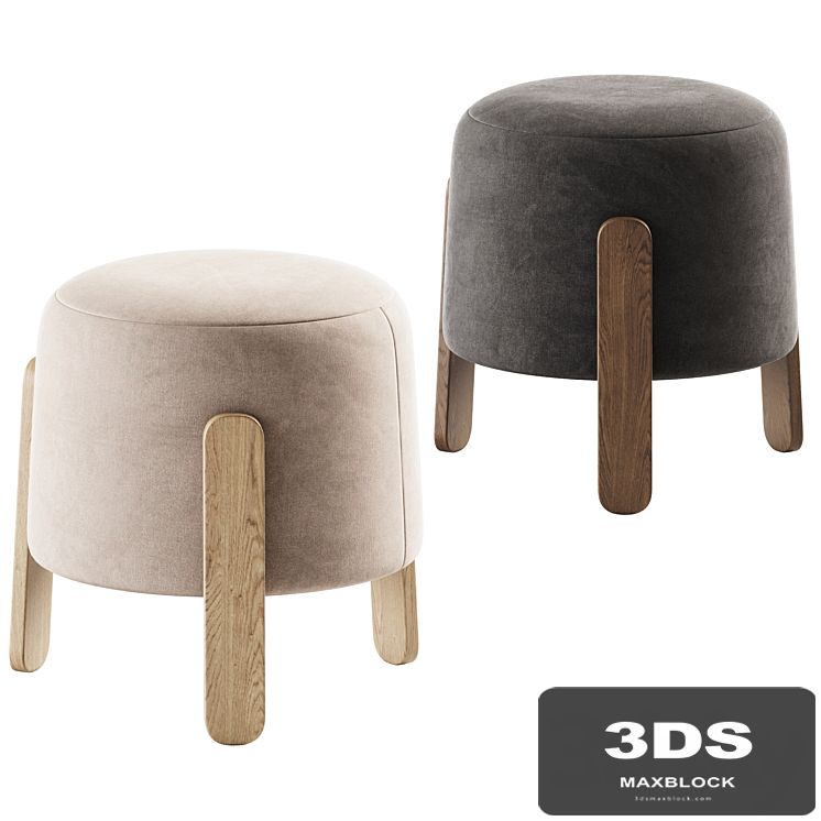 Lou Ottoman Verellen / Pouf