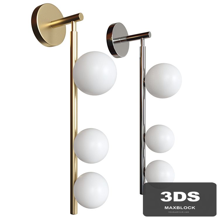 Wall lamp Nickels Corner Design