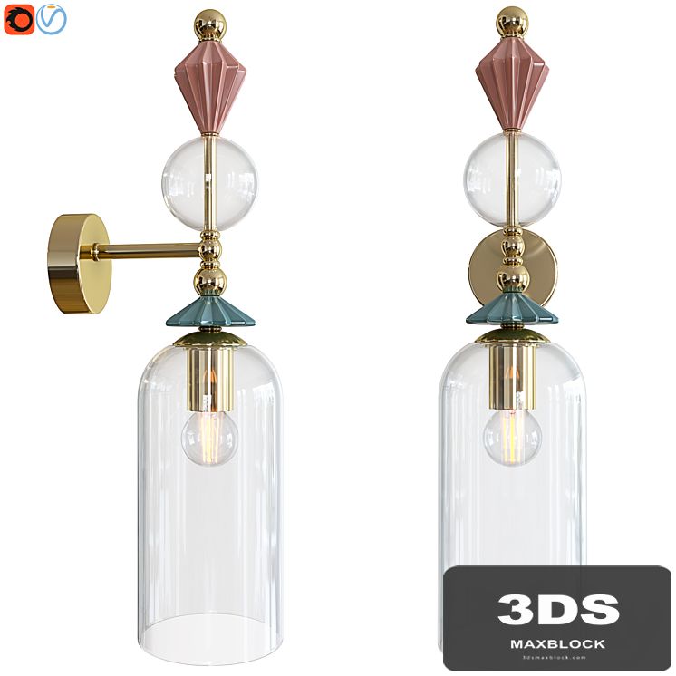 Wall lamp Odeon Light 4855 1WA BIZET