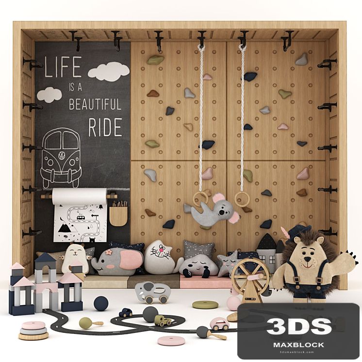 toys and furniture set