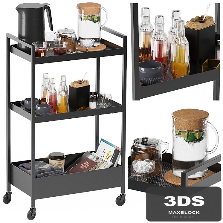 Ikea kitchen Rolling storage-3