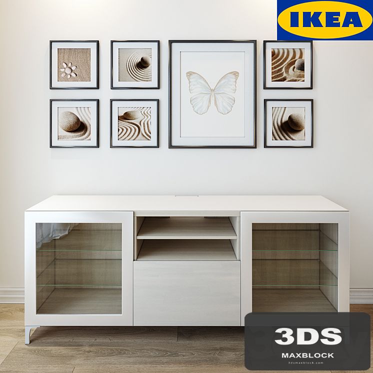 Nightstand IKEA BESTO with pictures