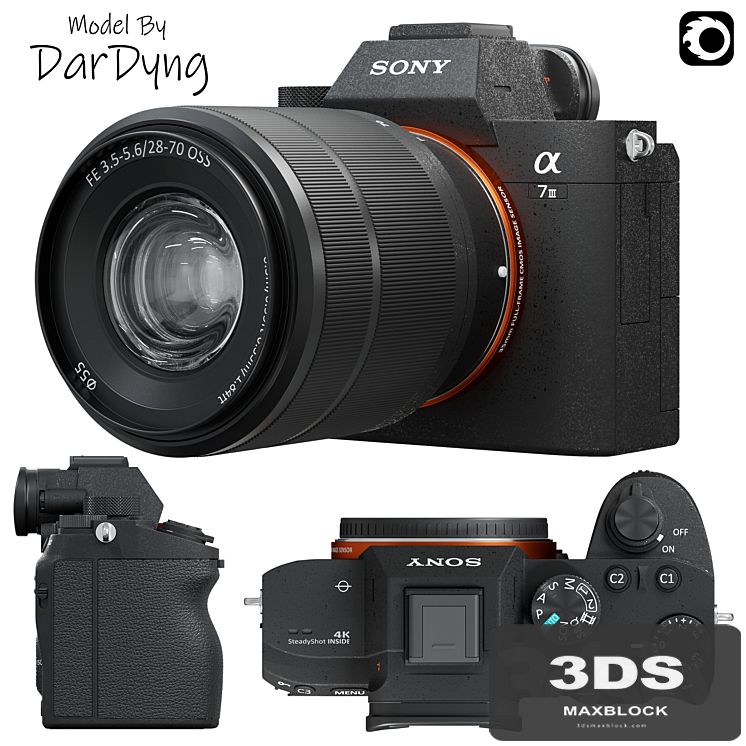Camera Sony Alpha a7 III 28-70mm Kit Black