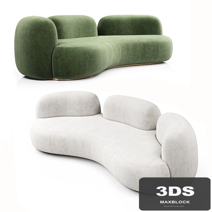 Tateyama XL Sofa 3 backs By Secolo