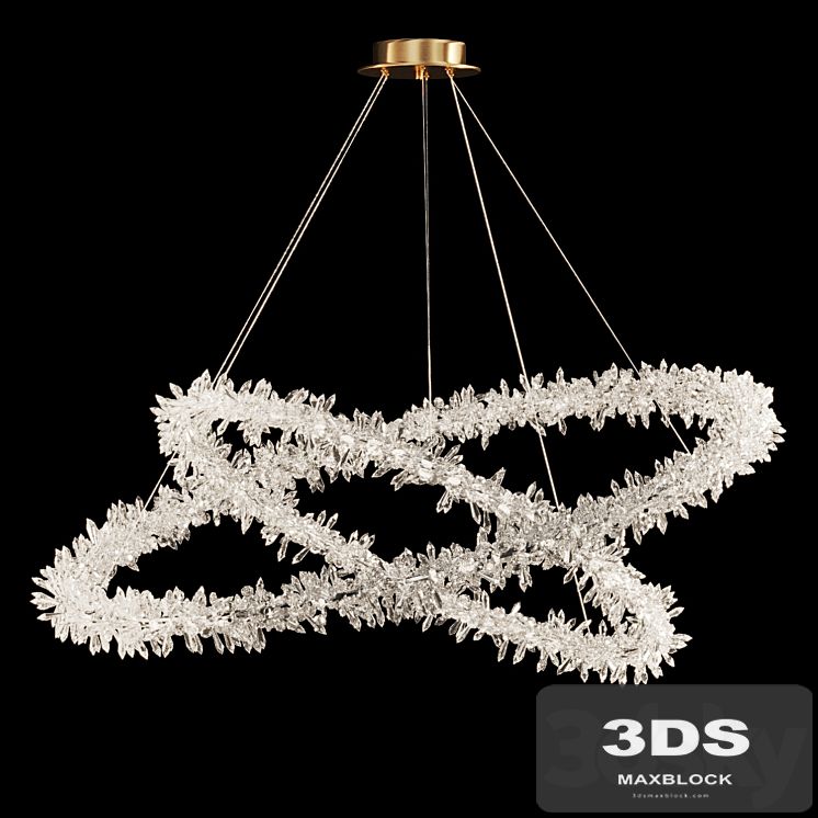 Crystal ring chandelier SIBYL Combo MXL