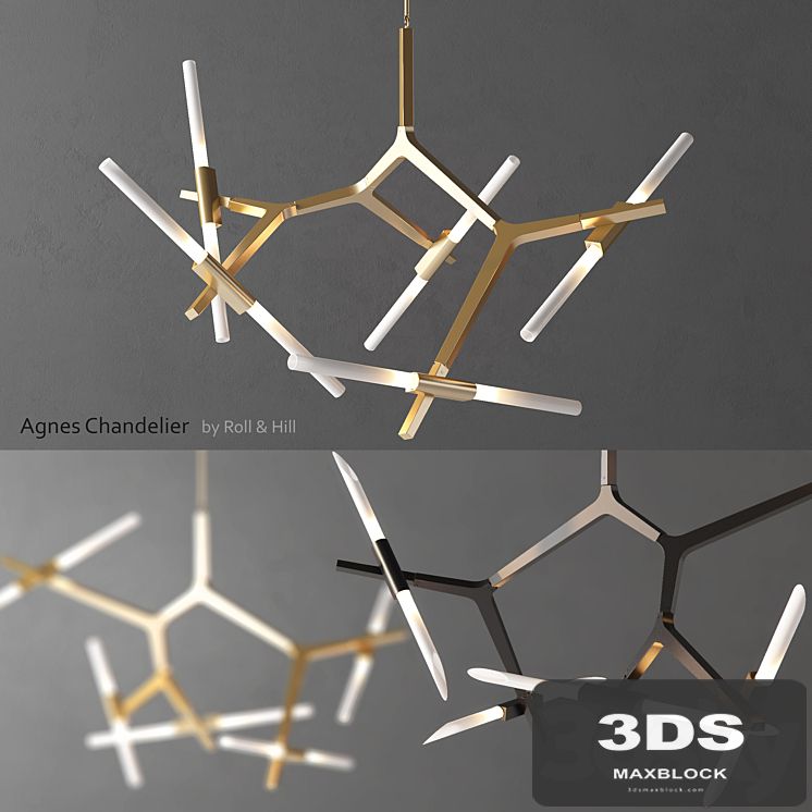 Agnes Chandelier by Roll & Hill
