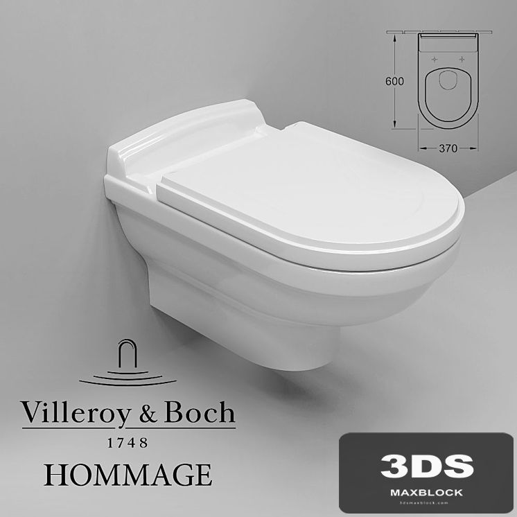 Villeroy &amp; Boch Hommage toilet suspended