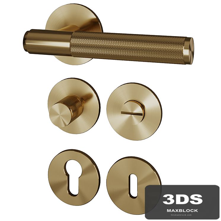Buster & Punch CROSS DOOR HANDLE, KEY, LOCK 1
