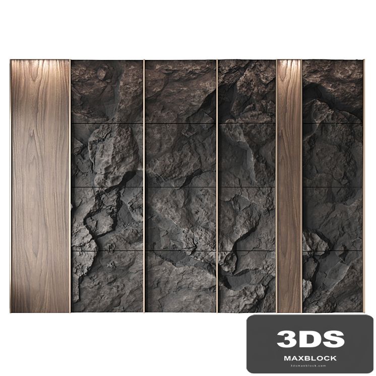 Wall rock panel №2