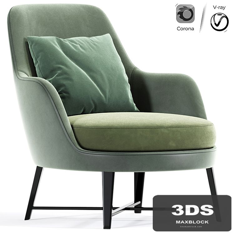Guscio Armchair Flexform