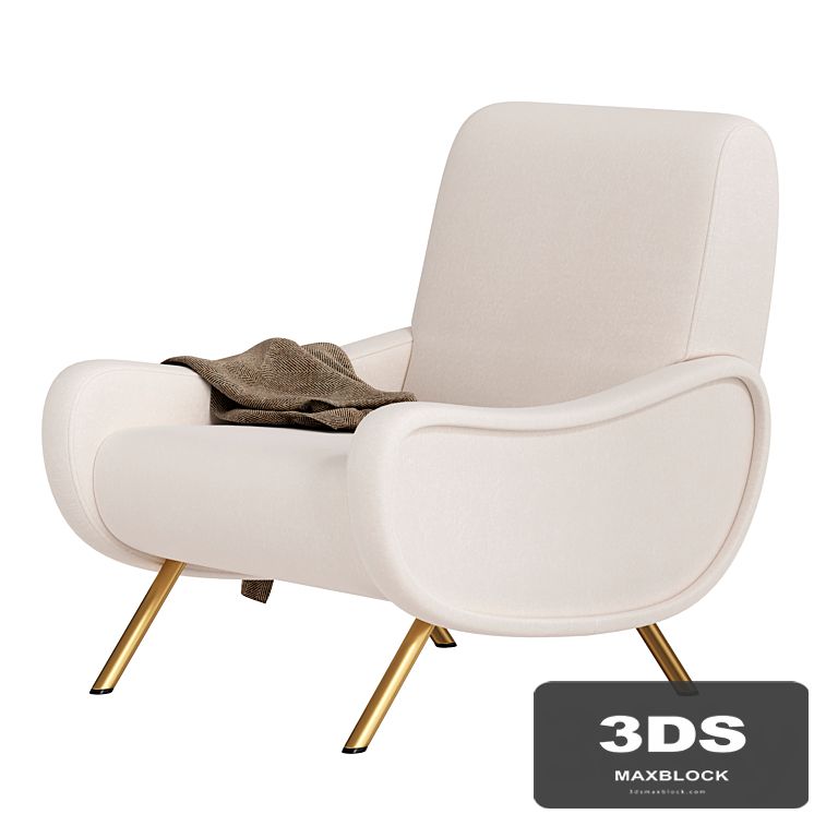 ledy armchair by marco zanuso