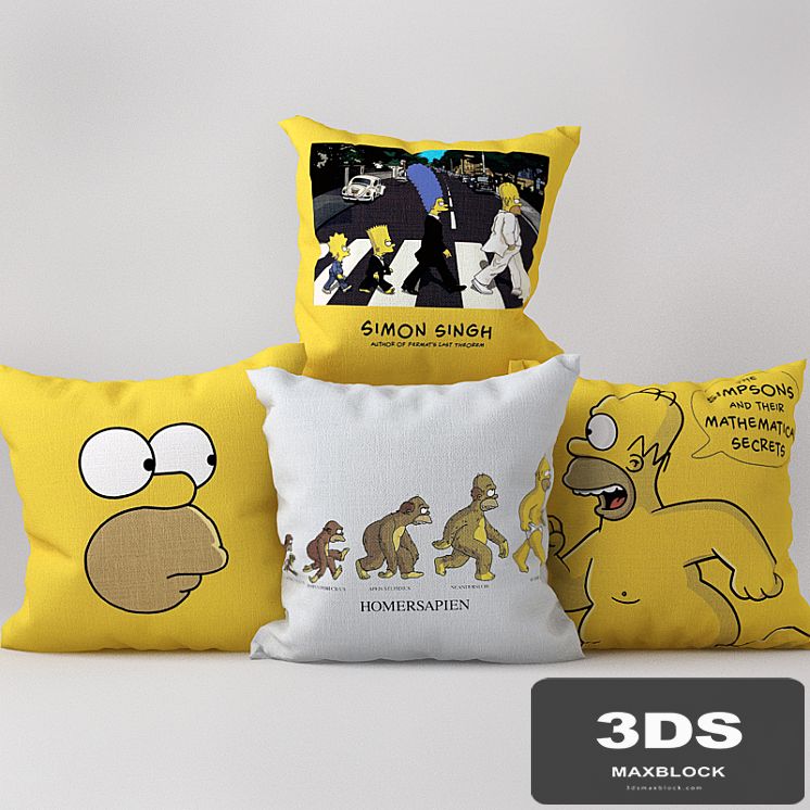 SIMPSONS PILLOWS \ Pillow Simpsons