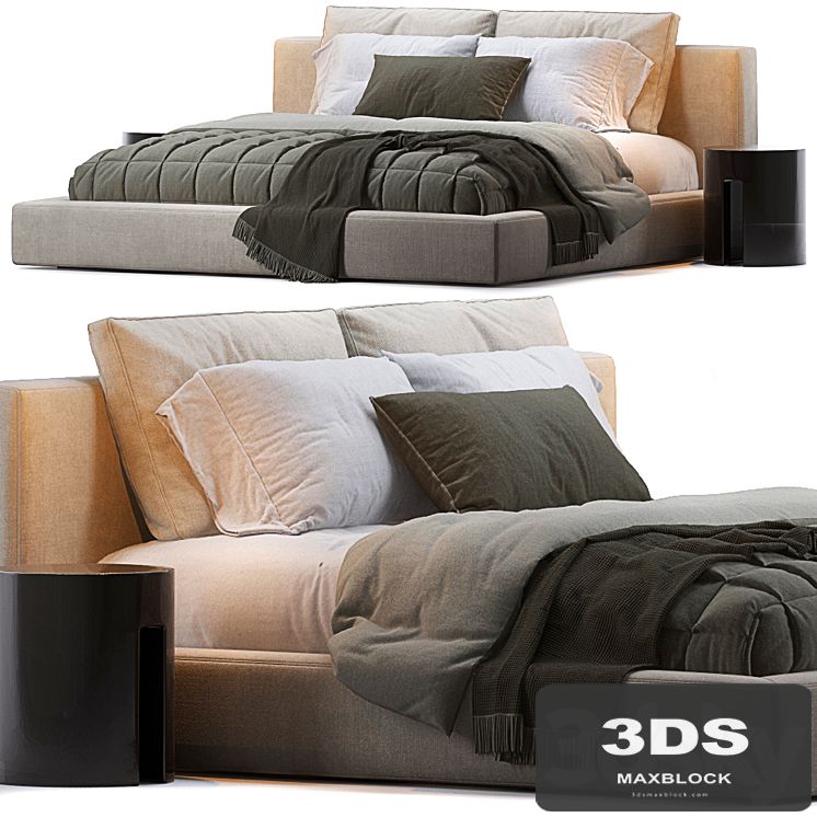 RH Cloud Slipcovered Platform Bed