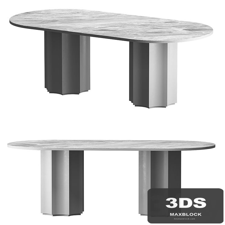 dining table Lunar mia casa