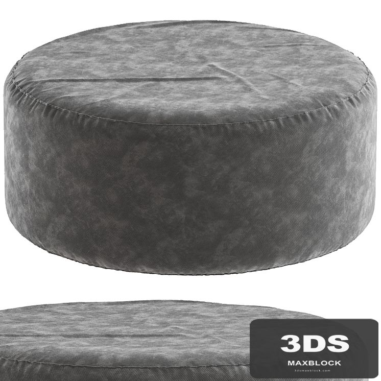 Round ottoman NEDRA by LA FORMA