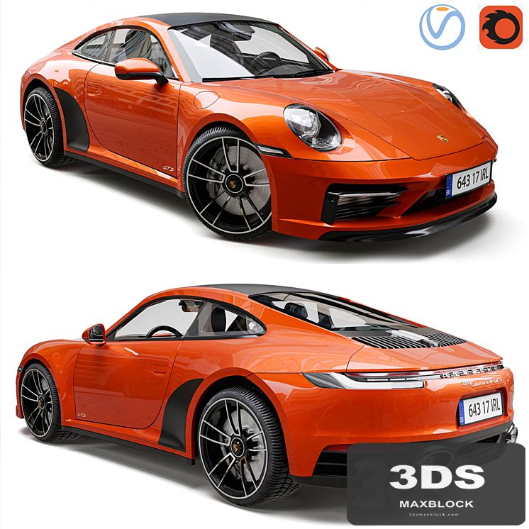 Porsche 911 Carrera 4 GTS 2022