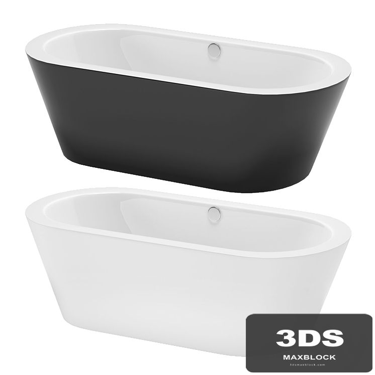 BETTESTARLET OVAL SILHOUETTE BICOLOR