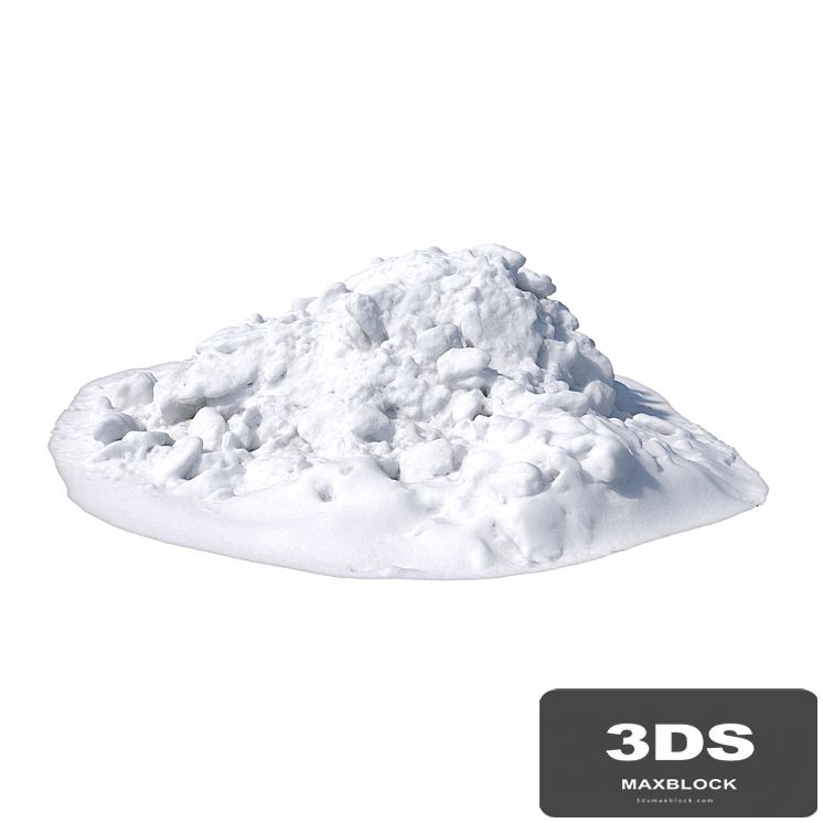 Pile of snow 5