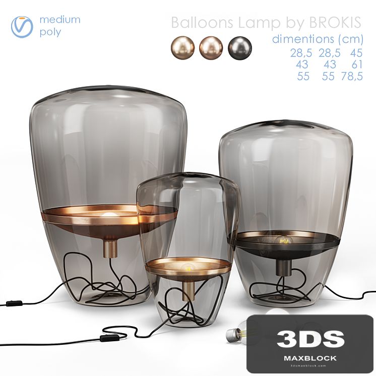 Balloon Lamp by Brokis