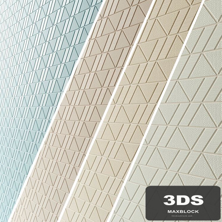 Wall tiles ATLAS CONCORDE, Aplomb. Mosaic Triangle