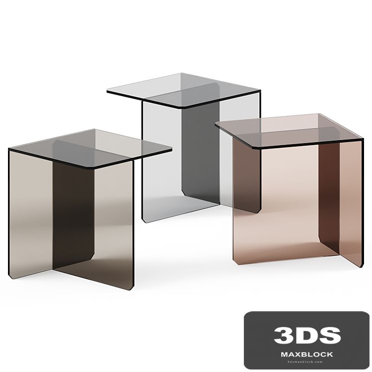 Glass coffee table KUM