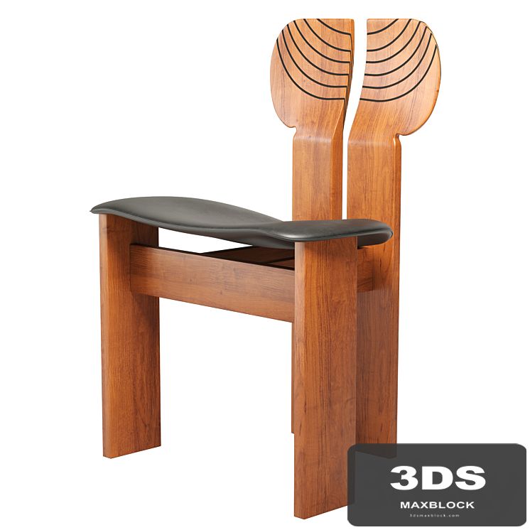 Africa Chair by Afra and Tobia DrCG Model 03