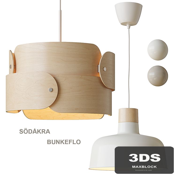 SÖDÅKRA / BUNKEFLO IKEA Pendant lamp