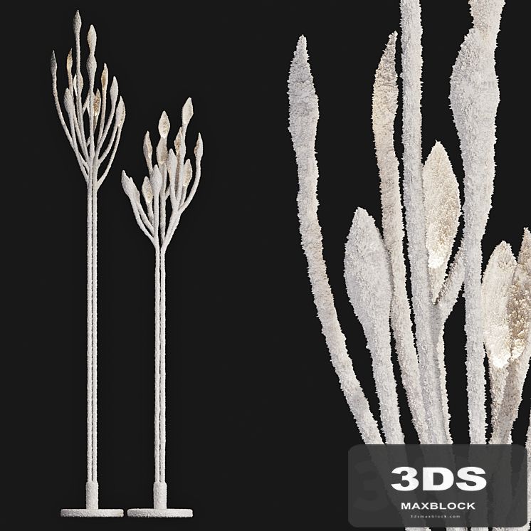 Elegant floor lamp BUSH Vetvistore