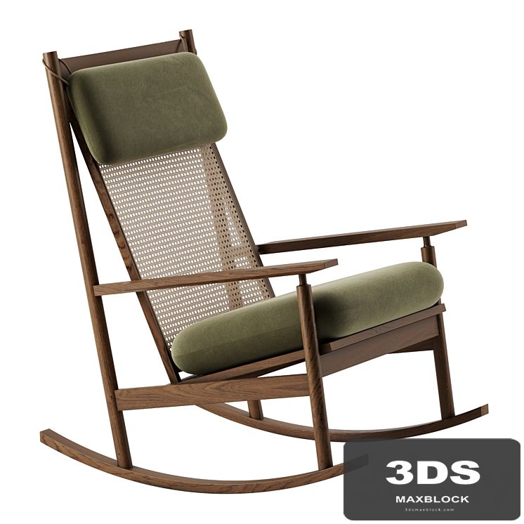 Swing rocking chair by Warm Nordic