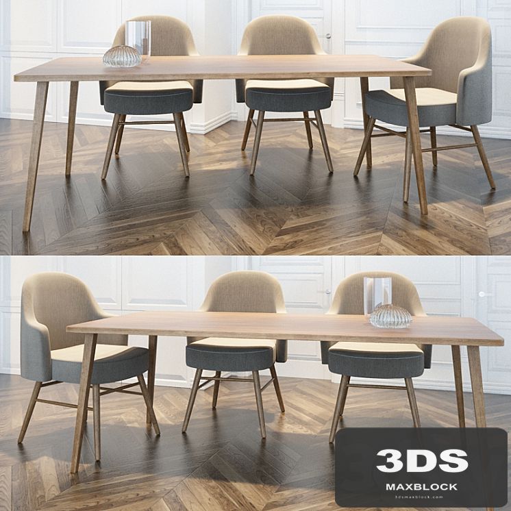 dining table and chairs 02
