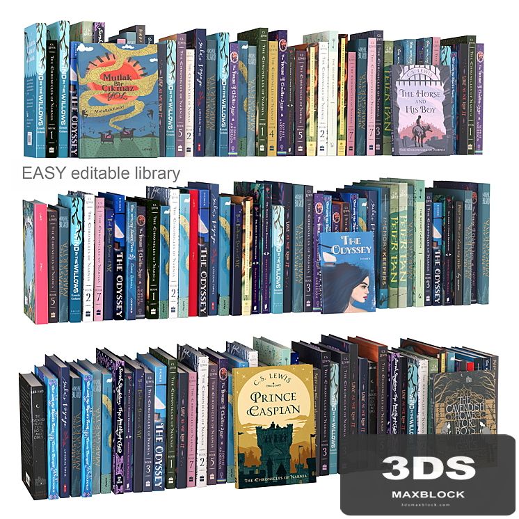 Editable random books children