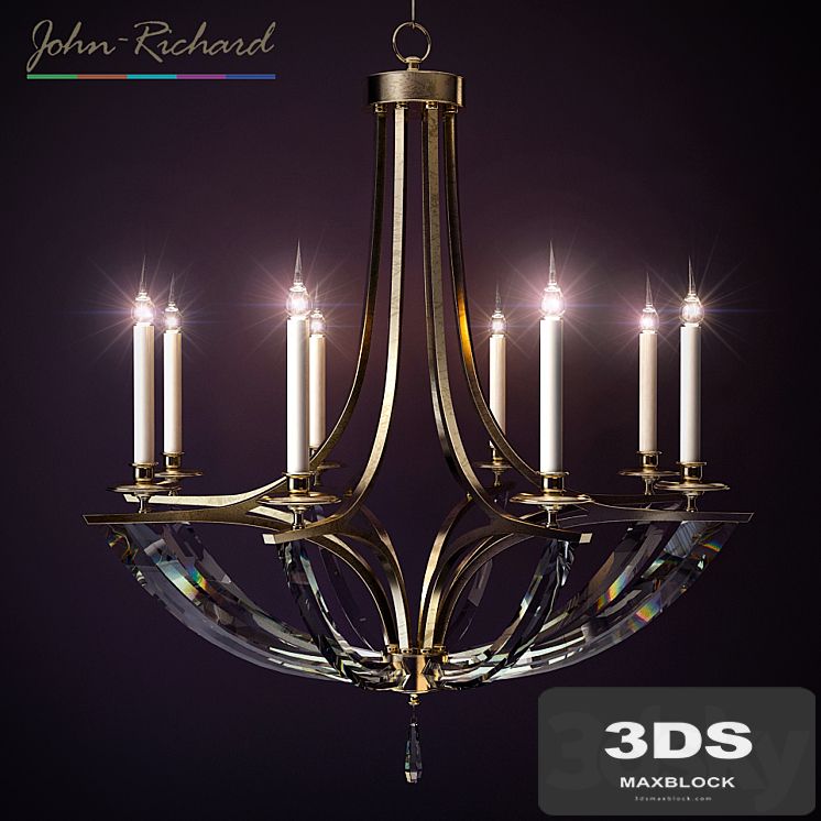 Bent Crystal Chandeliers