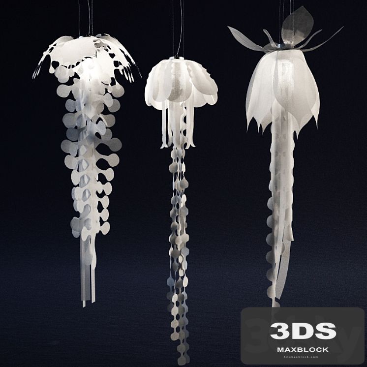 Jellyfish chandelier