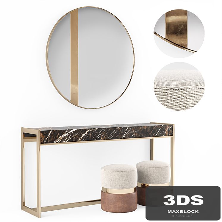 Laskasas ANTHONY Dressing Table