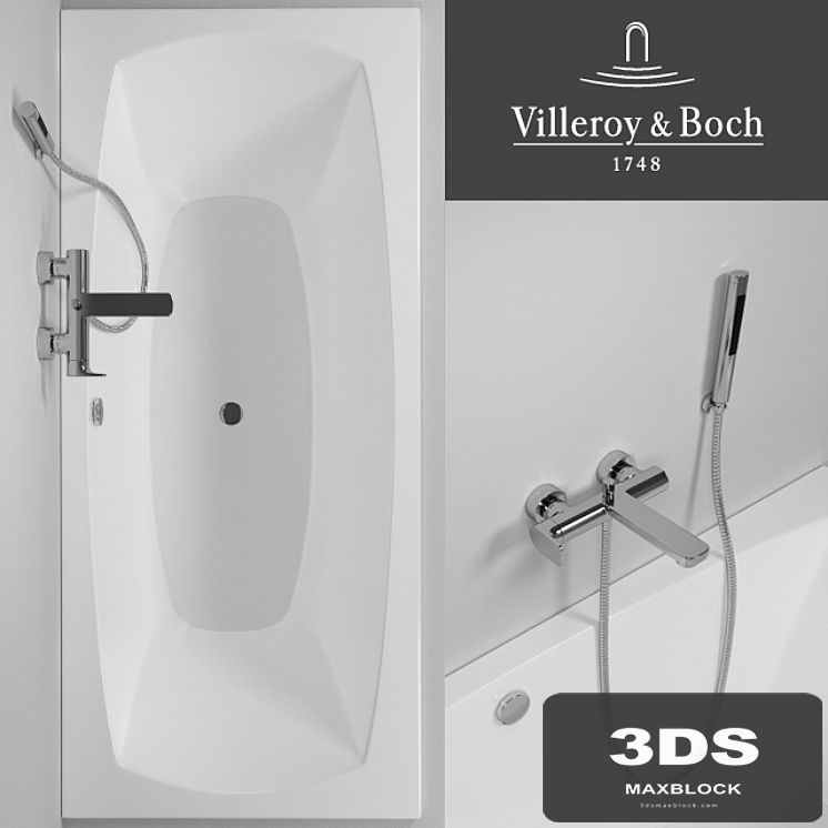 Bathtub Villeroy &amp; Boch My Art Duo
