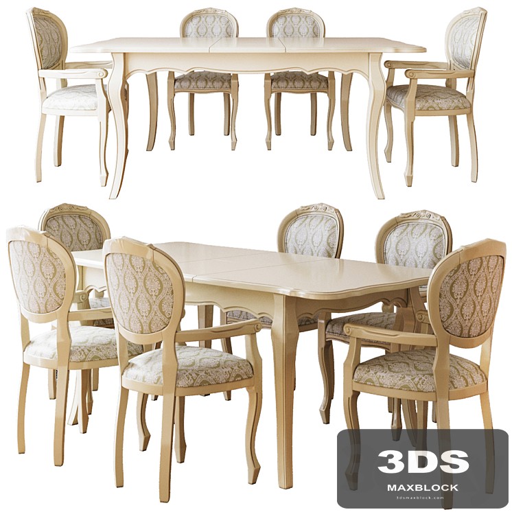 BUCZYNSKI folding table medium. Cleopatra collection