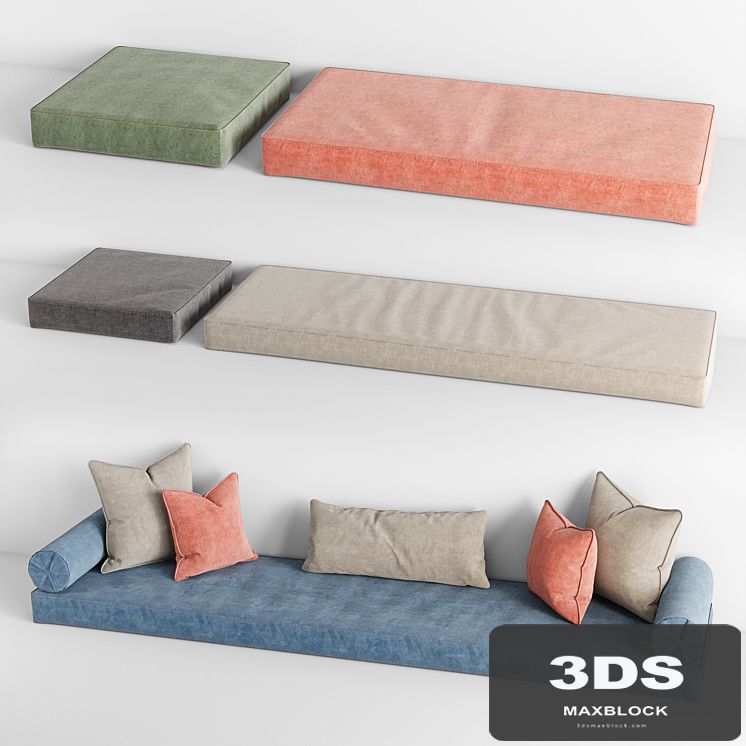 Seat pillow set 002
