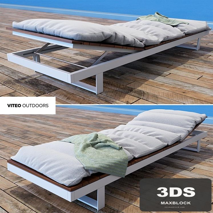 Pure Viteo Outdoor Chaise