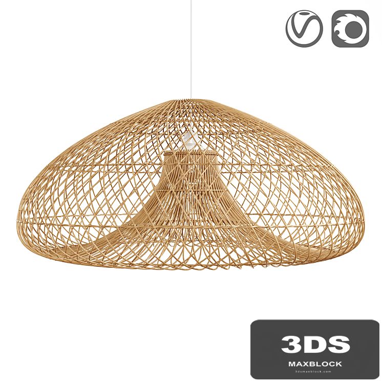 Rattan lamp, Titou