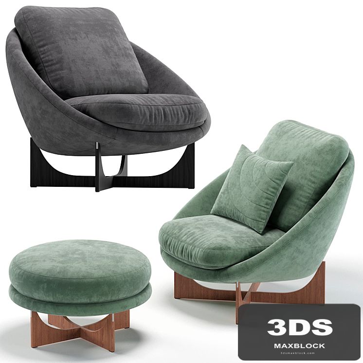 Minotti Lido Armchair/Кресло Лидо