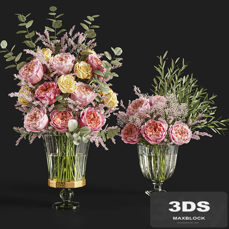 Flower Set 018 Rose Caspian