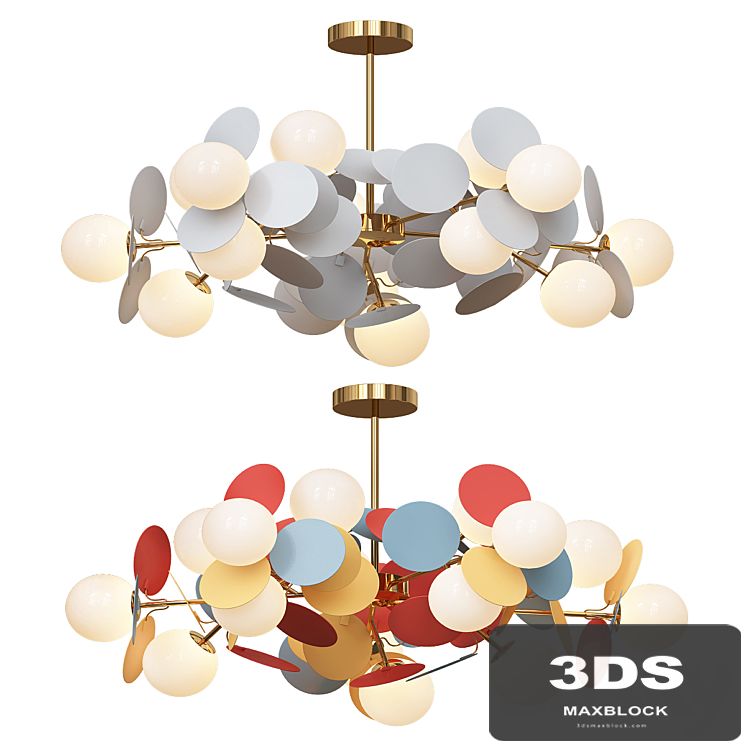 Matisse Colorful Chandelier