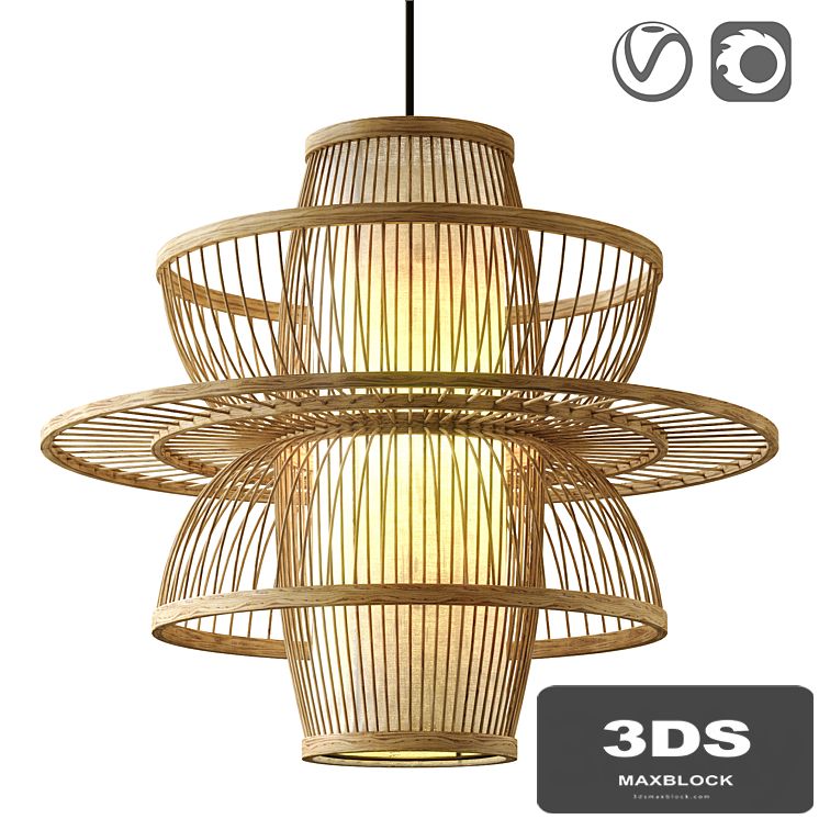 Bamboo lamp SAIL