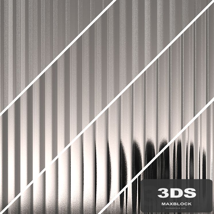 Fluted glass Set 03