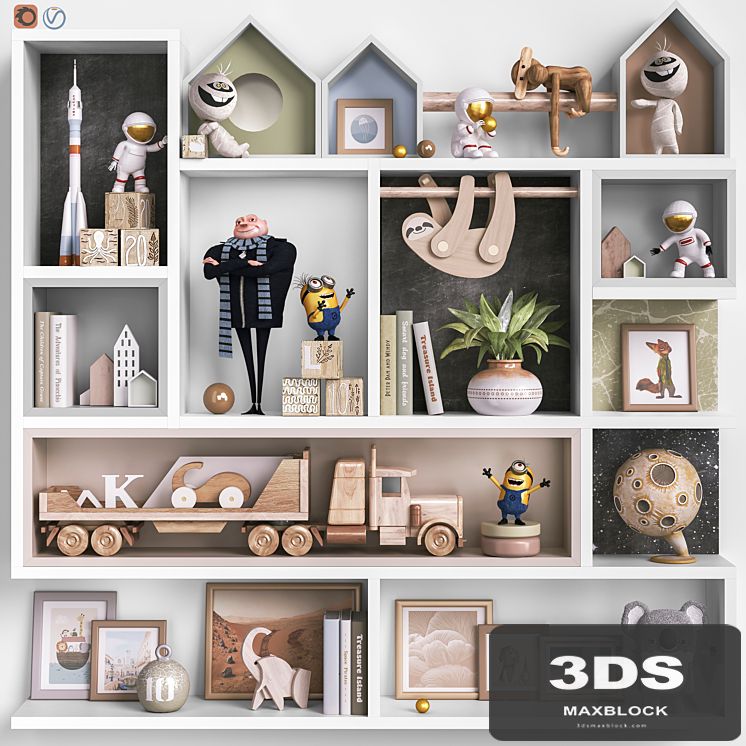 Toys , decor and furniture for nursery 120