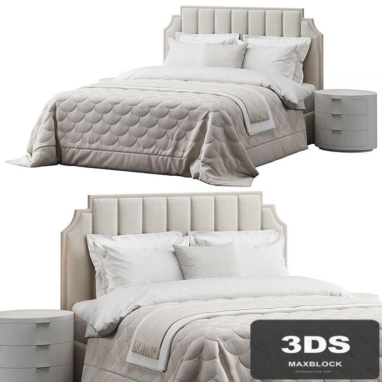 Princeton Rectangular Upholstered Bed