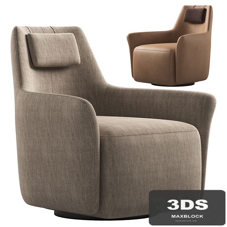 Armchair ALEXANDER by DOMKAPA
