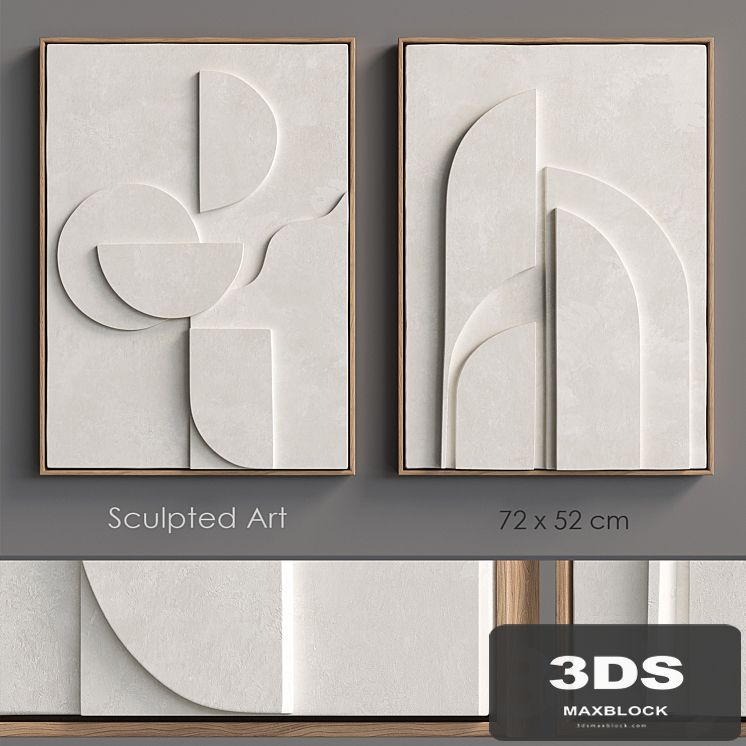 Sculpted Art4 relief