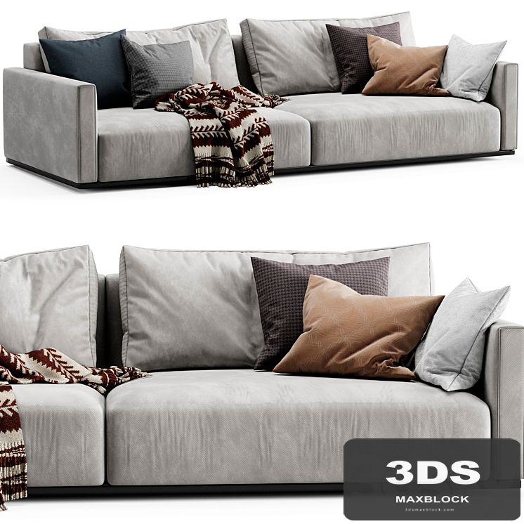 Minotti Torri 2 seat sofa